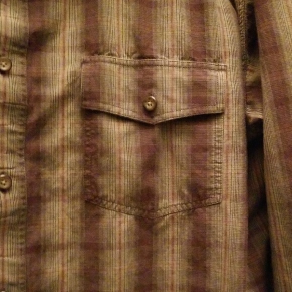 Cabelas Casual Button Down Long Sleeve Shirt - Picture 4 of 5